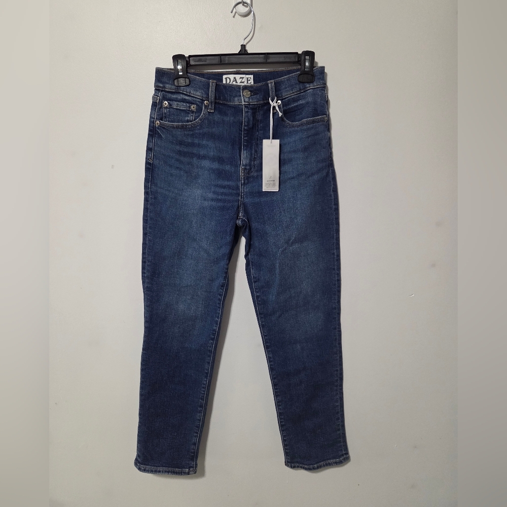 Daze Women's High Rise Jeans - Blue